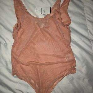 Nude Mesh Bodysuit